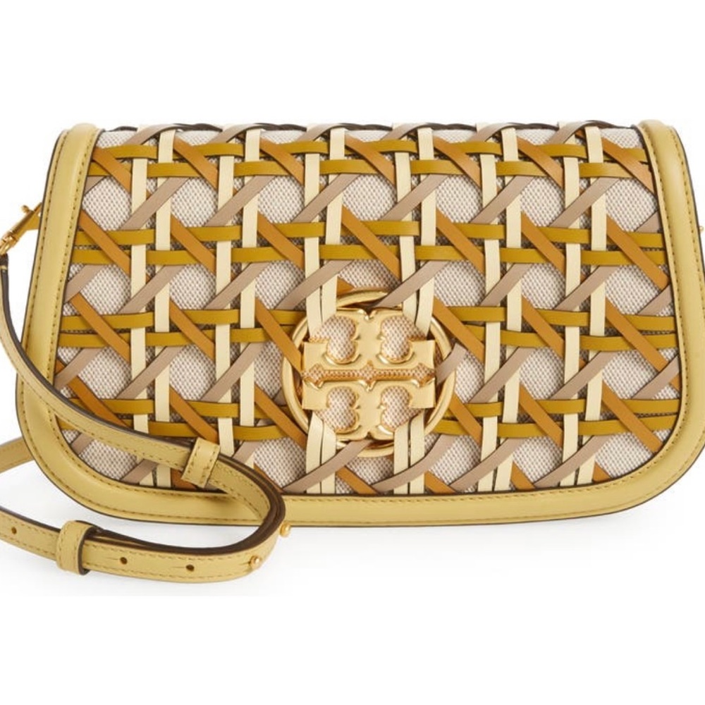 Tory Burch miller clutch cornbread